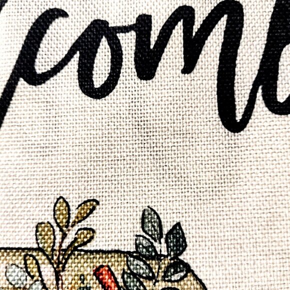 Fall Welcome Yard Garden Flag ~ Pumpkins & Pickup ~ Dbl-Sided ~ Sm. 12 x 18" NEW - Picture 8 of 10